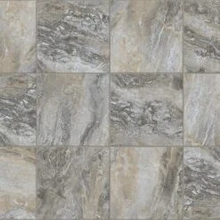 Congoleum DuraStone Riverbed 10-Piece 16-in X 16-in GrOutable Splash Glue (Adhesive) Luxury Vinyl Tile