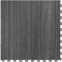 Perfection Floor Tile Stonecreek Collection Cheyenne Shale/Satin 20-in X 20-in Water Resistant Interlocking Luxury Flooring (16.7-sq Ft) -FloorZone Savings 14117474 1800x1800