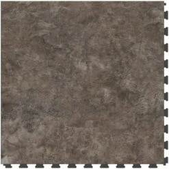Perfection Floor Tile Stonecraft Collection Pacific Slate/Satin 20-in X 20-in Water Resistant Interlocking Luxury Flooring (16.7-sq Ft)