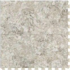 Perfection Floor Tile Breccia Collection Breccia Crema Primo/Satin 20-in X 20-in Water Resistant Interlocking Luxury Flooring (16.7-sq Ft) -FloorZone Savings 14864210 9d031d36 2fd2 4dba 845f 185632114676 1800x1800