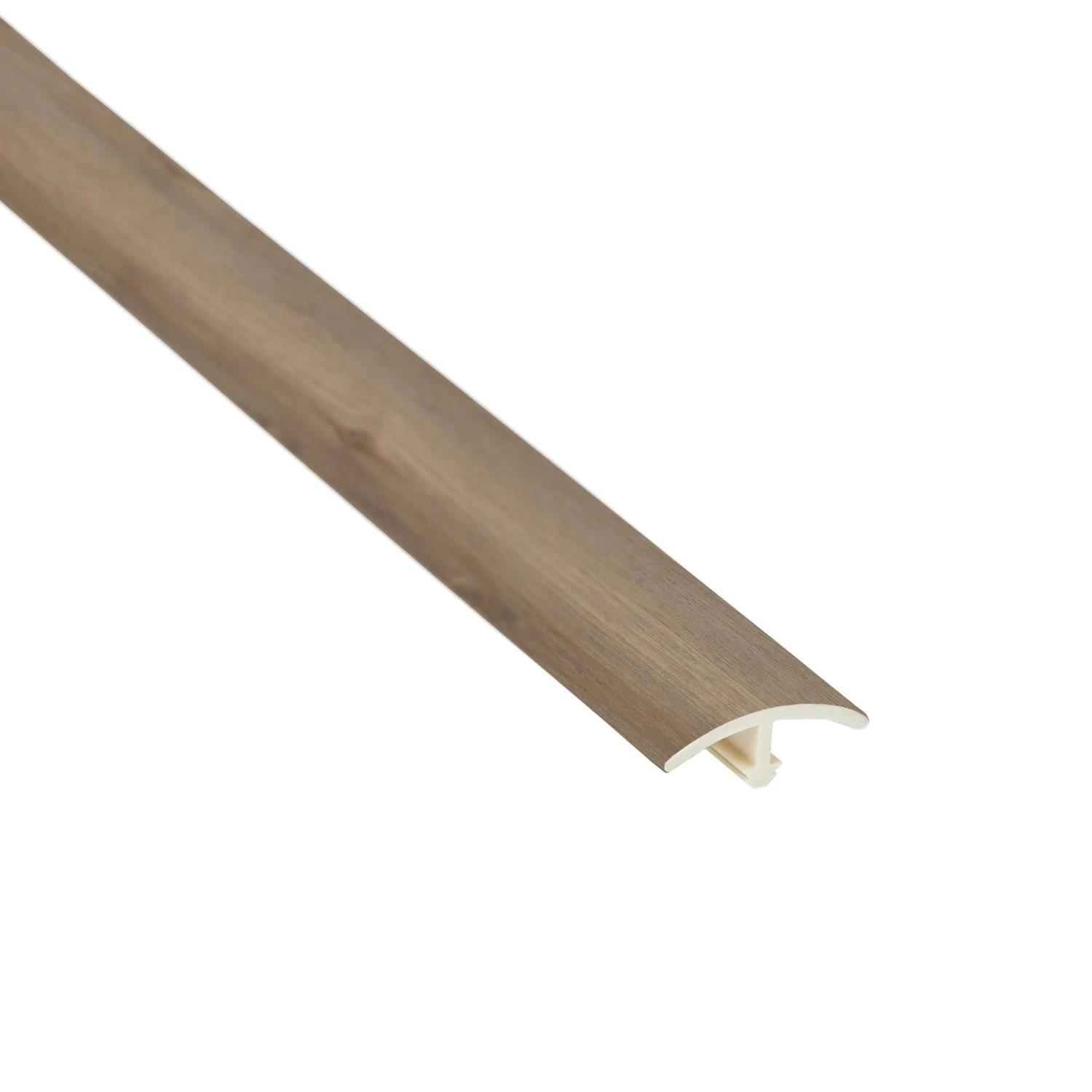 SMARTCORE Pecan 1.26-in X 94.49-in Vinyl Floor T-Moulding 1 SMARTCORE Pecan 1.26-in X 94.49-in Vinyl Floor T-Moulding