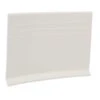 Flexco Merit Base Sculpture Arctic White 4.25-in X 480-in Vinyl Floor Base