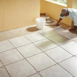 TrafficMaster Portland Stone Gray 18 In. X 18 In. Glazed Ceramic Floor And Wall Tile (17.44 Sq. Ft. / Case) -FloorZone Savings 1caaaa462fa339cb36ef6f24afde138a 1800x1800