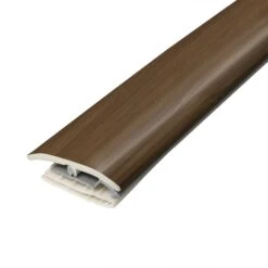 SimpleSolutions Elite Gray Sky Walnut 3-in X 86-in Vinyl Floor 4-n-1