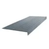 Roppe 12 X 48 St Blue Raised Circular Rubber Sq. Nose Stair Tread