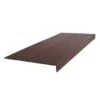 Roppe 12 X 5 Ft Brown Raised Circular Rubber Square Nose Stair Tread