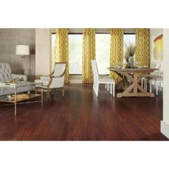 TrafficMASTER Goldwyn Cherry 7 Mm Thick X 8.03 In. Wide X 47.64 In. Length Laminate Flooring (23.91 Sq. Ft. / Case) -FloorZone Savings 5eeb22221732993e7b390ac4fc325d57 1800x1800