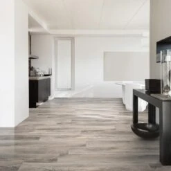 CALI Long-Board Vinyl Pro 6-Piece 9-in X 70.87-in Oceanic Oak Luxury Vinyl Plank Flooring -FloorZone Savings 810124039608 12334689 1800x1800