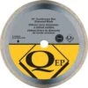 Qep 10 Continuous Rim Diamond Blade For Wet Cutting 6115 Maximum Rpm, #6-1003cr