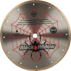 Qep 10 Micro Segmented Wet Cutting Porcelain Tile Diamond Blade, Model 6-1008bw
