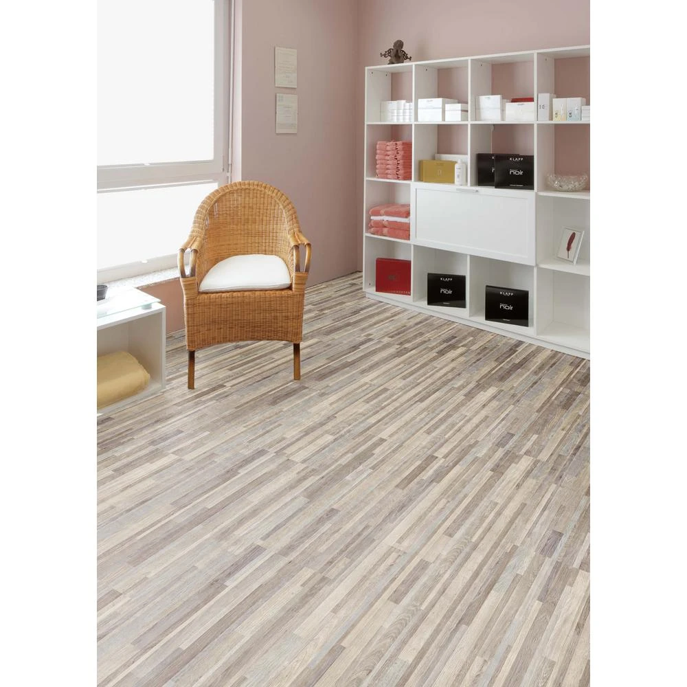 TrafficMASTER Seashore Wood 12 In. X 24 In. Peel And Stick Vinyl Tile Flooring (20 Sq. Ft. / Case) 2 TrafficMASTER Seashore Wood 12 In. X 24 In. Peel And Stick Vinyl Tile Flooring (20 Sq. Ft. / Case) - Image 2