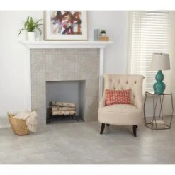 TrafficMaster Portland Stone Gray 18 In. X 18 In. Glazed Ceramic Floor And Wall Tile (17.44 Sq. Ft. / Case) -FloorZone Savings 8dd3c4e9989ccb762d8d62856faf002d 1800x1800