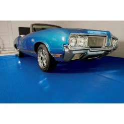 G-Floor 55 Mil Ribbed 7.5' X 17' Slate Grey