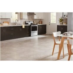 TrafficMaster Portland Stone Gray 18 In. X 18 In. Glazed Ceramic Floor And Wall Tile (17.44 Sq. Ft. / Case) -FloorZone Savings 8e8072d9ee0f6dde283392c4b9b1cccb 1800x1800