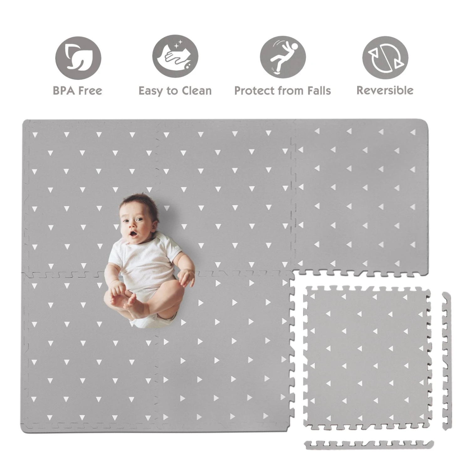 Baby Play Mat With Fence - Extra Large (4FT X 6FT), Non Toxic Foam Puzzle Floor Mat For Kids Toddler 1 Baby Play Mat With Fence - Extra Large (4FT X 6FT), Non Toxic Foam Puzzle Floor Mat For Kids Toddler
