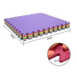 Ktaxon Non-Toxic Extra Thick 54 Pieces Children Play Puzzle Mat, 216 Square Feet Comfortable Cushion EVA Foam Flooring Tiles, With 24 X 24 Inch Tiles, For Kids & Toddlers -FloorZone Savings 9aca97fc ccac 41ed 868a af89dd27a174 1.b954d64a1d445e127ad3660c0f338046 1800x1800
