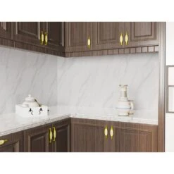 TrafficMASTER Carrara Marble 12 In. X 24 In. Luxury Vinyl Tile Peel And Stick Wall (18 Sq. Ft. / Case) -FloorZone Savings a520fe884503ceac5c293ff81b0799db 1800x1800