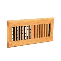 Decor Grates 4" X 10" Oak Wood Natural Finish Louvered Design Floor Register -FloorZone Savings b4635d7b 8f2a 4555 b0c2 651bb0c7e9a7 1.01f294018ddeae7a4cd7073b55e8d534 1800x1800