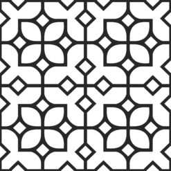 FloorPops Virgin Vinyl Multicolor FP3297 Abbey Peel & Stick Floor Tiles, 10 Count Of 12" X 12" Each