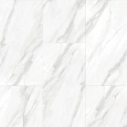 TrafficMASTER Carrara Marble 12 In. X 24 In. Luxury Vinyl Tile Peel And Stick Wall (18 Sq. Ft. / Case)