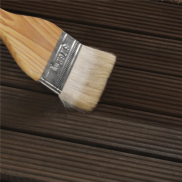 Topeakmart Pack Of 27 Interlocking Wood Flooring Tiles Indoor & Outdoor For Patio Garden Deck Poolside 12''x12'' Dark Brown 13 Topeakmart Pack Of 27 Interlocking Wood Flooring Tiles Indoor & Outdoor For Patio Garden Deck Poolside 12''x12'' Dark Brown - Image 13