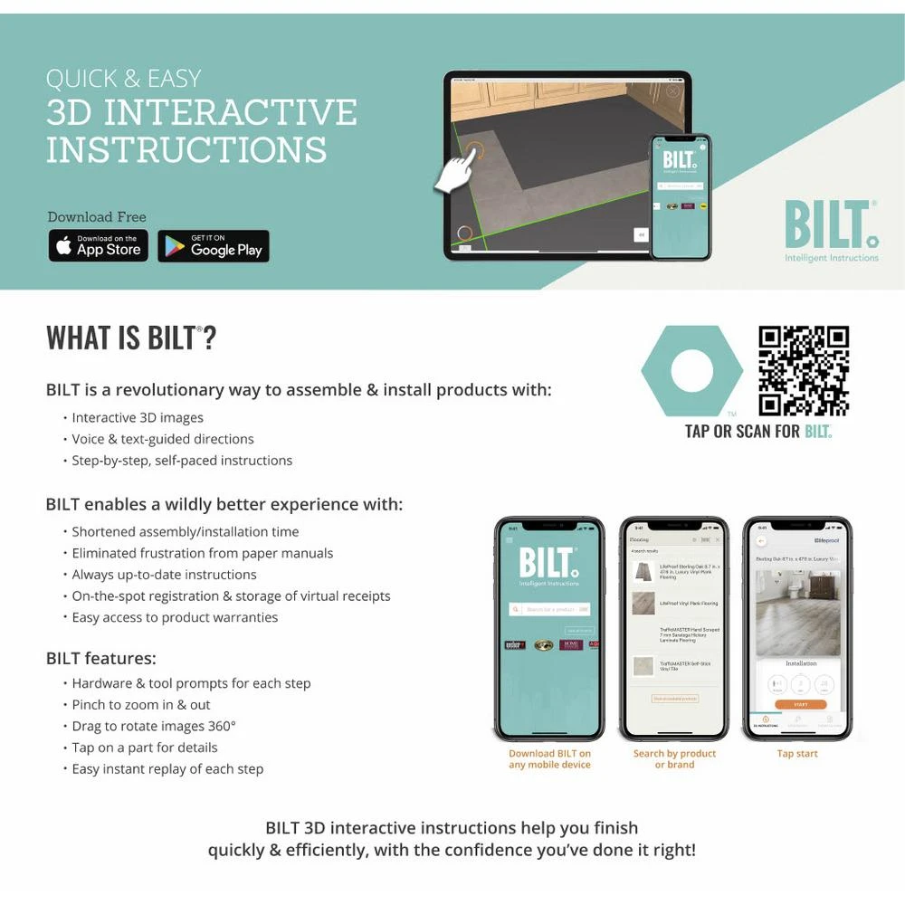 TrafficMASTER Black Marble 12 In. X 12 In. Peel And Stick Vinyl Tile (30 Sq. Ft. / Case) 9 TrafficMASTER Black Marble 12 In. X 12 In. Peel And Stick Vinyl Tile (30 Sq. Ft. / Case) - Image 9