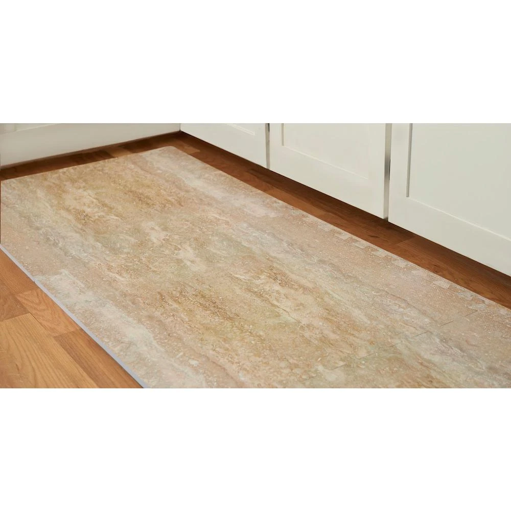 TrafficMASTER Brown/Travertine 24 In. X 24 In. X 0.47 In. Wood All Purpose Flooring (4-Pack) 2 TrafficMASTER Brown/Travertine 24 In. X 24 In. X 0.47 In. Wood All Purpose Flooring (4-Pack) - Image 2